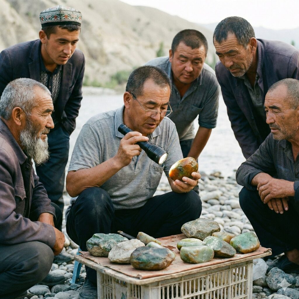 玉龙喀什河原石