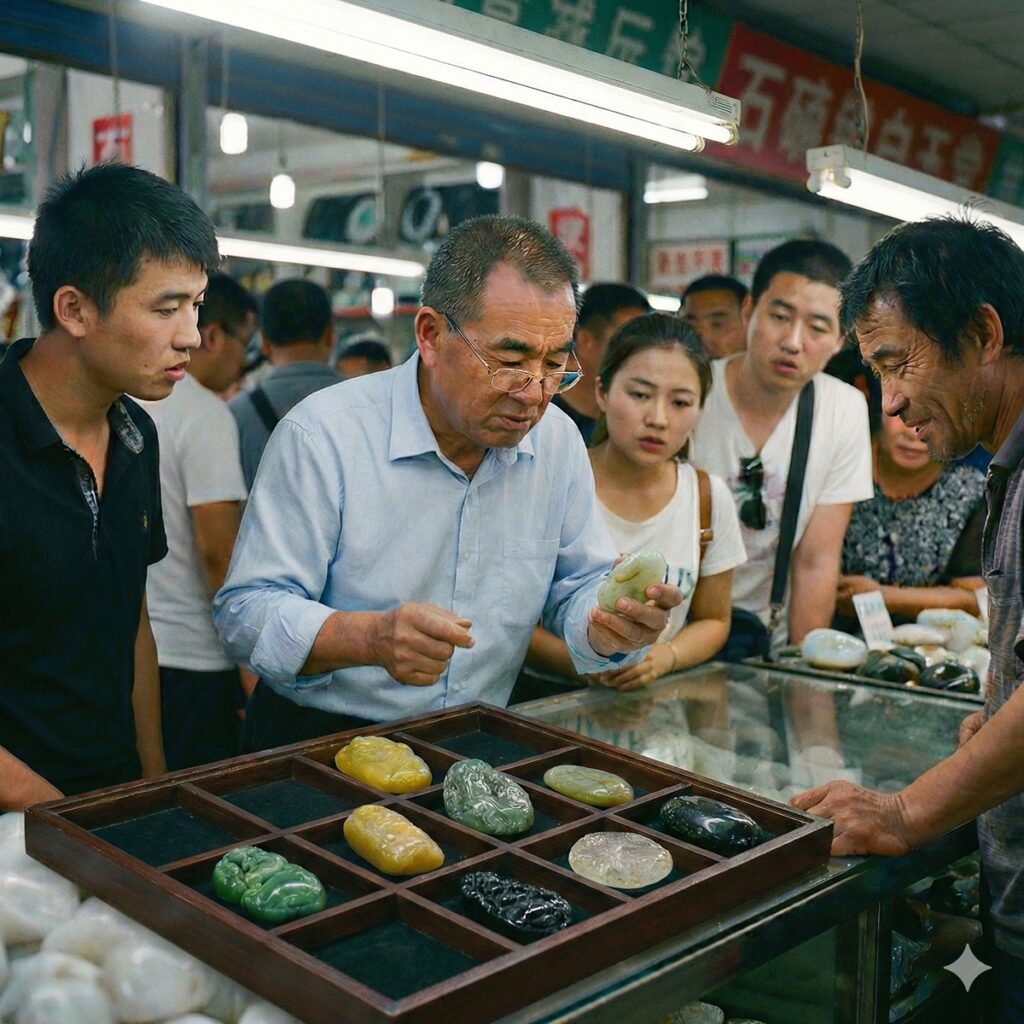 石佛寺假和田玉